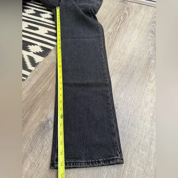 Rolla’s Black Original High Rise Straight Jeans Size 28 - Picture 10 of 11